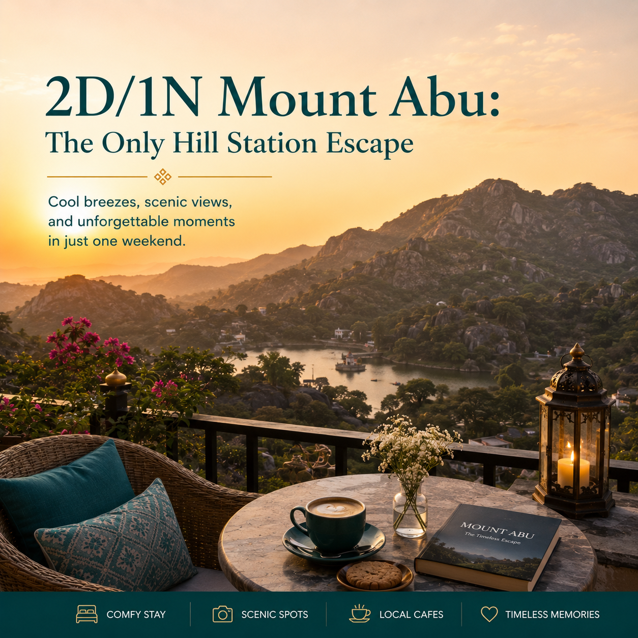 2D/1N Mount Abu: The Only Hill Station Escape preview