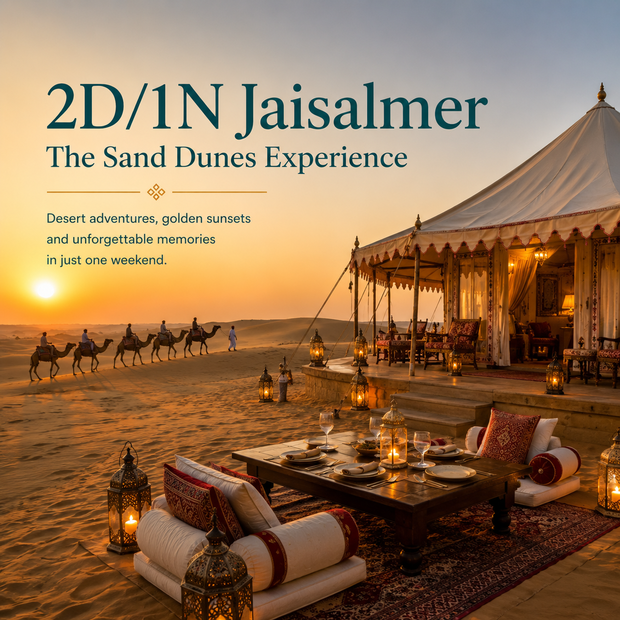 2D/1N Jaisalmer: The Sand Dunes Experience preview