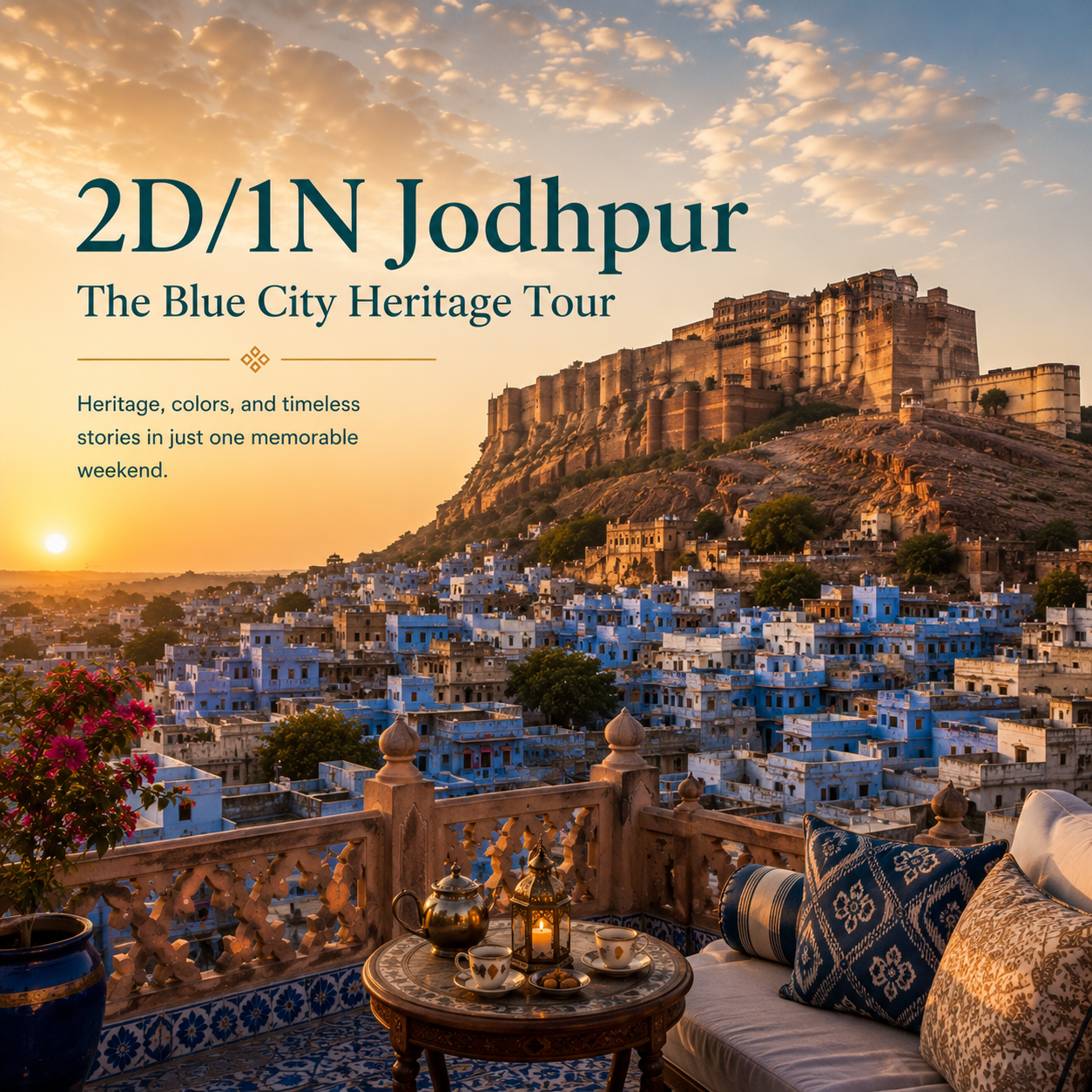 2D/1N Jodhpur: The Blue City Heritage Tour preview